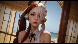 ai generated uta from one piece animation