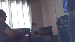 Spycam Fanger en Het Blondine som Blir Pundet Stående i Snikende Hjemmelaget Opptak