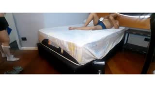 naughty student teases teacher's big clit black tits and fat ass