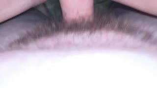 Fucked pregnant neighbor's hairy pussy hard while wife shopped