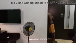 Peeping on her wet shower body leads to rough BBC pounding inside