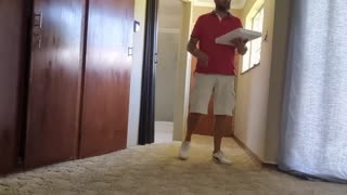 gave the pizza delivery guy a tip he will always remember