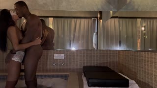 Giving My Pussy Non-Stop To Hyoran While The Cuckold Records