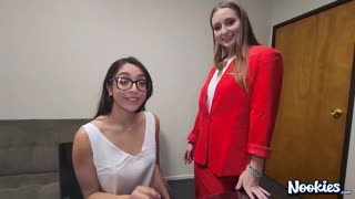 兰妮格雷与麦迪逊王尔德办公室三人激烈硬核