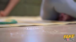 skinny blonde teeny babe takes two big cocks mmf threesome in tight pussy first time! 🎉🍆