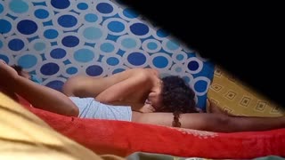 hidden spy cam catches colombian tenant alexia undressing in her bedroom with big tits and ass