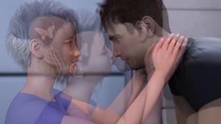 Azgın Cyberpunk Sarışın En İyi Arkadaşının Yüzünü Sürtüyor, Kıçını Parmaklarken Sıcak Oyun Oturumunda