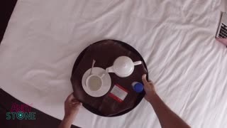 Baby Nicols Busted on Hotel Sex Call Joins Waiter for Deepthroat Blowjob!