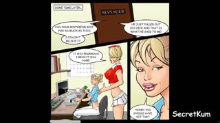 Whoa, check this out - Restaurant staff in wild interracial orgy right in the kitchen