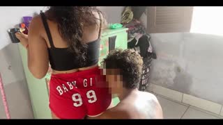 Fucked That Big Ass Latina Pussy Right After Shower!