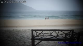 Sexo en Playa Pública - Pareja Amateur Real RENOVANDO VOTOS con Acción Caliente