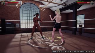 நான் டெலா மற்றும் ப்ரீ இருவரையும் ஒரு கிரேசி நேக்கட் ஃபைட்டர் 3டி மேட்ச் இல் பார்த்தேன்