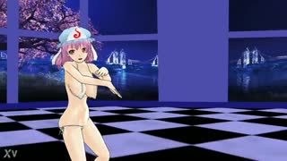 युयुको साईग्योजी टोहो MMD r18 मोठ्या मम्म्यांचे स्पष्ट अॅक्शन उघड करते