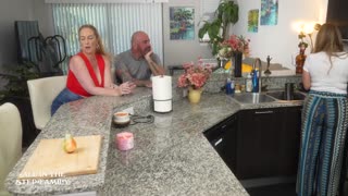 Cheating with Danni Jones Features BWC Deep Throat Blowjob Handjob and Cock Rubbing Scene 1