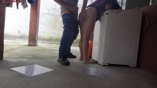 technician, take my round ass as payment for the wash machine fix