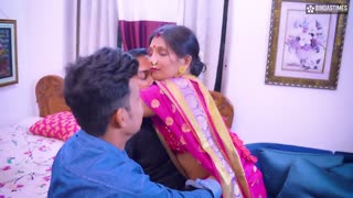 Curvy wife gets shared by husband and friend for full bedroom threesome domination and ass play