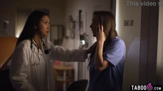 whoops hospital mixup has milf doctor & nurse licking pussy 😏👩‍⚕️💦