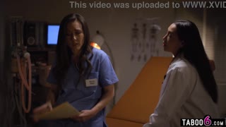 whoops hospital mixup has milf doctor & nurse licking pussy 😏👩‍⚕️💦