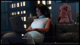 Lara Croft Takes Monster Cock with Anal Fingering Orgasm in Huge Ass from Croft Game #05