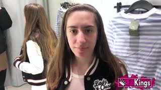 Carolina Lorca celebrates her 19th with first MMF threesome pounding