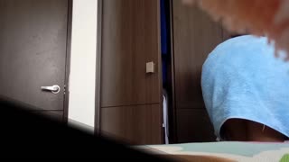 Arjantin Oda Arkadaşım Duştan Çıkarken Gizli Kamera