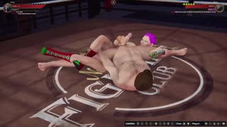 इथन अनाईस व्हॅलेंटाईनविरुद्ध गरम कुस्ती सामना करतो