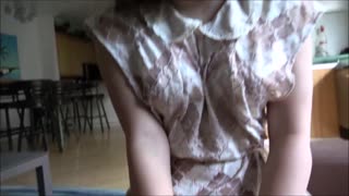 mlada 18+ Brunetka uči intimne lekcije doma z Leana Lovings