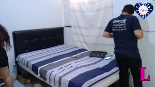 هاوية لاتينية تفتن فنيًا لممارسة قاسية