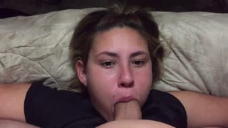 Partying Latina Sucks Thick Cock!