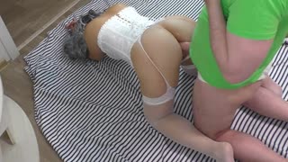 Big Ass Mature Welcomes Amateur Anal Pounding at Home Without Hesitation