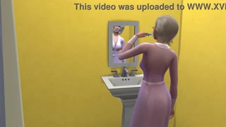 Гей, що це?! Спійманий у темряві з дикою 3D хентай сюрпризом!