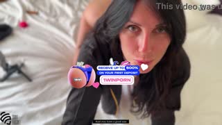 WOW HE CAUGHT BUSTY MILF JERKING OFF THEN POUNDED HER WET PUSSY!