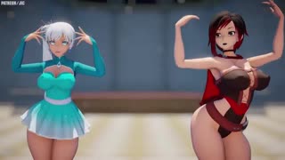 Hentai RWBY WhiteRose Versão 1 traz ação ousada