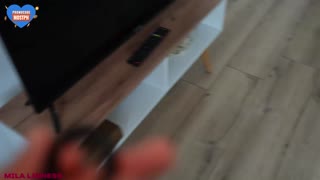 wanna see this slut share her pussy while dads away?