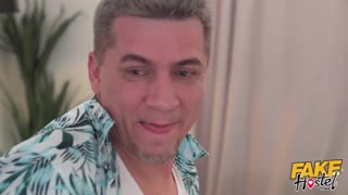 i check into fake hostel as lesbian and taste cock in wild threesome