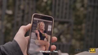 Shame4k Live Stream: Mature Blonde in Pantyhose Gets Watched and Shamed