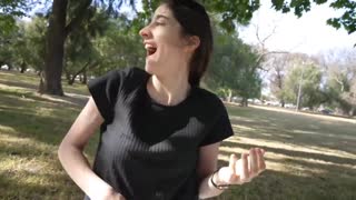 how does a park day turn into a daring public moment with a cute 18+ teen?