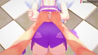 Scathach Skadi Sucks And Fucks On Throne Part One