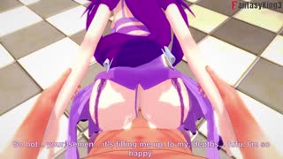 Scathach Skadi Sucks And Fucks On Throne Part One