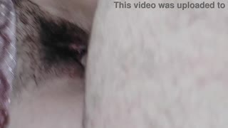 Cumming repeatedly on that cute hairy pussy girl