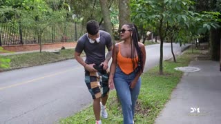 "Ei, Carla Morelli, Receba Meu Gozo Quente Ebony!"