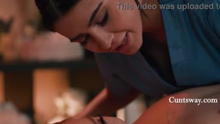 Олієві бажання: мініатюрне лесбійське масажування з інтимним зціленням - Кайлі Рокет, Брейлін Бейлі