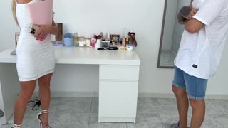 i couldn't believe it when the real estate agent bent over for the buyer's fat dick rough office domination deep throat and total slut action