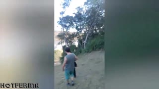 Caught red-handed during filming