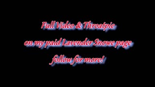 Smuk goth pige åbner bredt før intens oral! Hals-bulende deepthroat overraskelse!