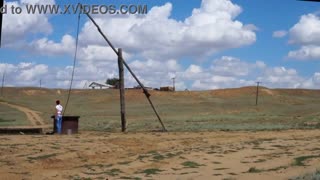 Woman Struts in High Heels Version 1