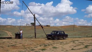 Woman Struts in High Heels Version 1