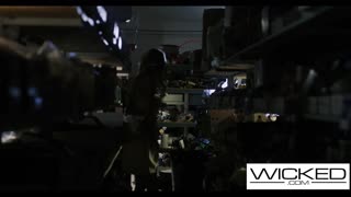 Wicked - Voyeur Babe Spies On Couple Fucking And Joins For HOT THREESOME?