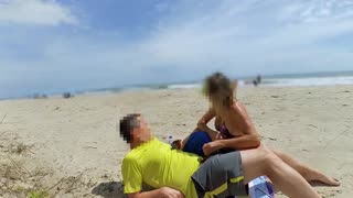 충격 군중 앞 폭발 공개 사정 쇼