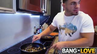 roommate with huge tits gets fucked hard